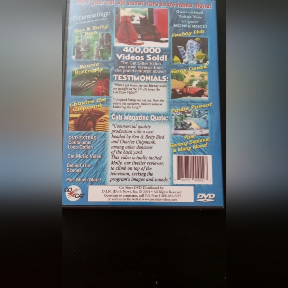 Cat sitter DVD movie - Picture 2 of 3